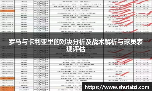 罗马与卡利亚里的对决分析及战术解析与球员表现评估